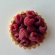 Косметика ручной работы handmade. Livemaster - original item Soap tartlet with raspberries. Handmade.