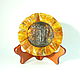 Holy Trinity Amber Oak Carving Pd-174. Icons. Amber shop (vazeikin). Online shopping on My Livemaster.  Фото №2
