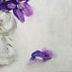 Order Bouquet of violets, 20h20cm, oil on canvas, still life, miniature. myfoxyart (MyFoxyArt). Livemaster. . Pictures Фото №3