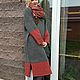 Tweed autumn dress TWEED YarnArt. Dresses. Knitted clothes (seamewlarisa). My Livemaster. Фото №4