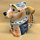Teapot Porcelain Dog Friend. Teapots & Kettles. Veselyj farfor. Online shopping on My Livemaster.  Фото №2