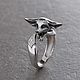 Кольцо Фенек. Кольца. AlexFox Jewelry. Ярмарка Мастеров.  Фото №5