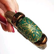 Кожаный браслет Регализ "Волшебное дерево"
