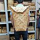Pester woven birch bark backpack for berries, mushrooms. Art.4084. Storage Box. SiberianBirchBark (lukoshko70). My Livemaster. Фото №6