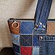 Сумка джинсовая, шопер с ручками. Сумка-тоут. Kate's JNS bags. Ярмарка Мастеров.  Фото №4