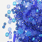 Материалы для творчества handmade. Livemaster - original item Beads Mix Toho 3230 5g Blue. Handmade.