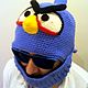Шапка для сноуборда "Angry Bird". Шапки. Sdelanomamoi. Ярмарка Мастеров.  Фото №4