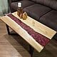 River table with epoxy resin coffee, Tables, Novosibirsk,  Фото №1