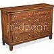 Комод "Золотая рыба" из вишни. Комоды. Ирина Шкуратова (JR-DECOR). Ярмарка Мастеров.  Фото №4