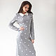 The Polka Dot dress is grey. Dresses. Designer clothing Olesya Masyutina. Online shopping on My Livemaster.  Фото №2