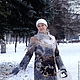 Валяное зимнее пальто ...Северная страна, Пальто, Новокузнецк,  Фото №1