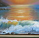 Oil painting 'Sunrise. Crimea.'. Pictures. Fine Art for Joy. My Livemaster. Фото №5