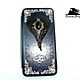 Vintage Blue Leather Case for iPhone 6 wings  Steampunk, Case, Kazan,  Фото №1