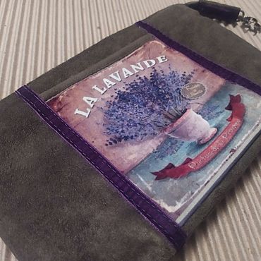 Сумки ручной работы. Ярмарка Мастеров - ручная работа Косметичка Лаванда. Handmade.