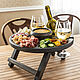 Wine table menazhnitsa made of dark oak. Scissors. Foxwoodrus. Online shopping on My Livemaster.  Фото №2