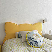 Для дома и интерьера handmade. Livemaster - original item The bedspread for the nursery is yellow. Handmade.