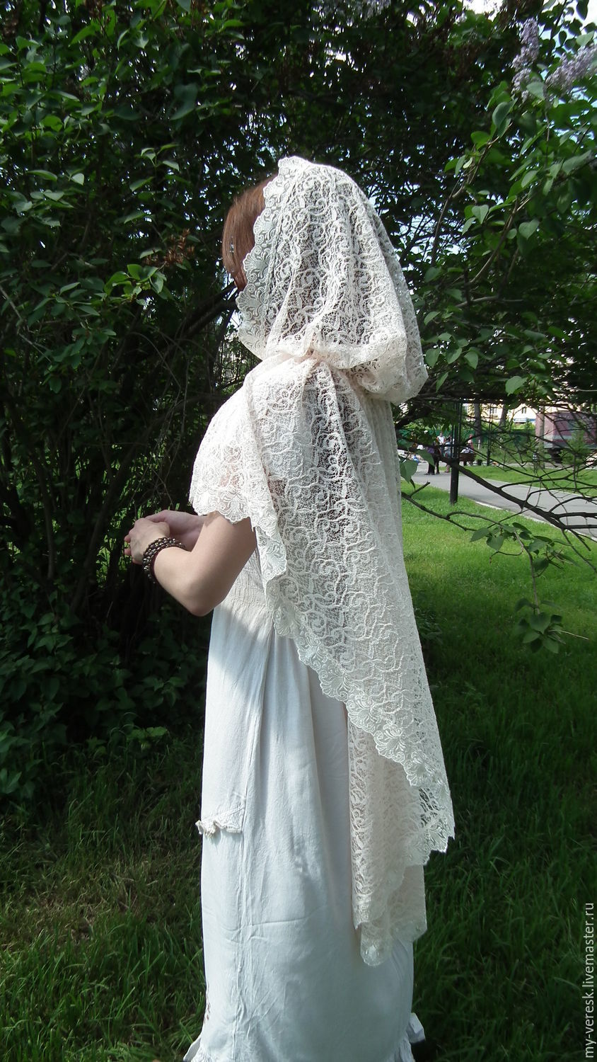 Где купить венчальный платок в СПб