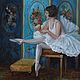 Заказать Картина маслом "Танцовщица". Картины Арины Шульпиной. Ярмарка Мастеров. . Картины Фото №3