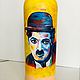 «Чарли Чаплин»  высота 30 см. Бутылки. Ksanacvetkova_art (ksana-3). Интернет-магазин Ярмарка Мастеров.  Фото №2