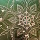 Mandala 'Seed of Life' D24 cm, canvas on cardboard, acrylic. Esoteric Mandala. ommandalaom. My Livemaster. Фото №4