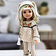 Order Clothes for Paola Reina dolls. Beige suit with long ears. DeSouris (desouris). Livemaster. . Clothes for dolls Фото №3