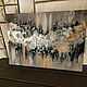 Interior abstract painting with silver. Pictures. Annet Loginova. Online shopping on My Livemaster.  Фото №2