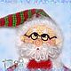 Santa and snowman. Stuffed Toys. sToryToys. Online shopping on My Livemaster.  Фото №2