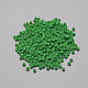 Vintage Japanese beads color Green matte, 12/0, Beads, Moscow,  Фото №1