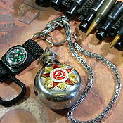 Сувениры и подарки handmade. Livemaster - original item Flask-keychain with victory symbols 