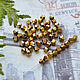 Beacons Gold 4h4 mm, Beads1, Stavropol,  Фото №1