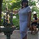 Платье вязаное Распускающийся цветок. Платья. Наталия Черныш. Интернет-магазин Ярмарка Мастеров.  Фото №2