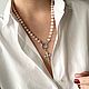  Бусы из жемчуга. Колье из жемчуга. Бусы из жемчуга. Бусы. 4NADYA Jewelry. Ярмарка Мастеров.  Фото №6