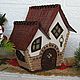Домик-шкатулка из кожи. Шкатулки. Татьяна (lyagushka69). Ярмарка Мастеров.  Фото №7