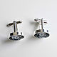 Order Cufflinks silver plated Marilyn Monroe (large). Linda (LKdesign). Livemaster. . Cuff Links Фото №3