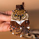 Collectible brooch 'Owl Chester', Brooches, Krasnodar,  Фото №1