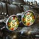 Запонки стимпанк 5 вариантов "Retro Watch". Запонки. Neformal-World (Alexander Rusanov). Интернет-магазин Ярмарка Мастеров.  Фото №2