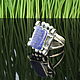 Levanzo ring with lapis lazuli made of 925 HC0024-2 silver. Rings. Sunny Silver. My Livemaster. Фото №6