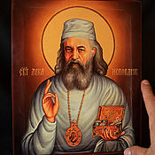 Картины и панно handmade. Livemaster - original item Icon of St. Luke of the Crimea. Handmade.