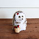 Ежик в наличии с корзинкой. Мягкие игрушки. ToysMari (handmademari). Ярмарка Мастеров.  Фото №4