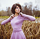 Платье в пол с юбкой-солнце. Платья. Dudu-dress. Ярмарка Мастеров.  Фото №4