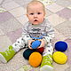Сенсорные камни для детей семи радужных цветов, Войлочная игрушка, Кострома,  Фото №1