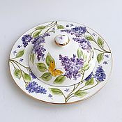 Посуда ручной работы. Ярмарка Мастеров - ручная работа Dish: Pancake maker Lilac. Handmade.