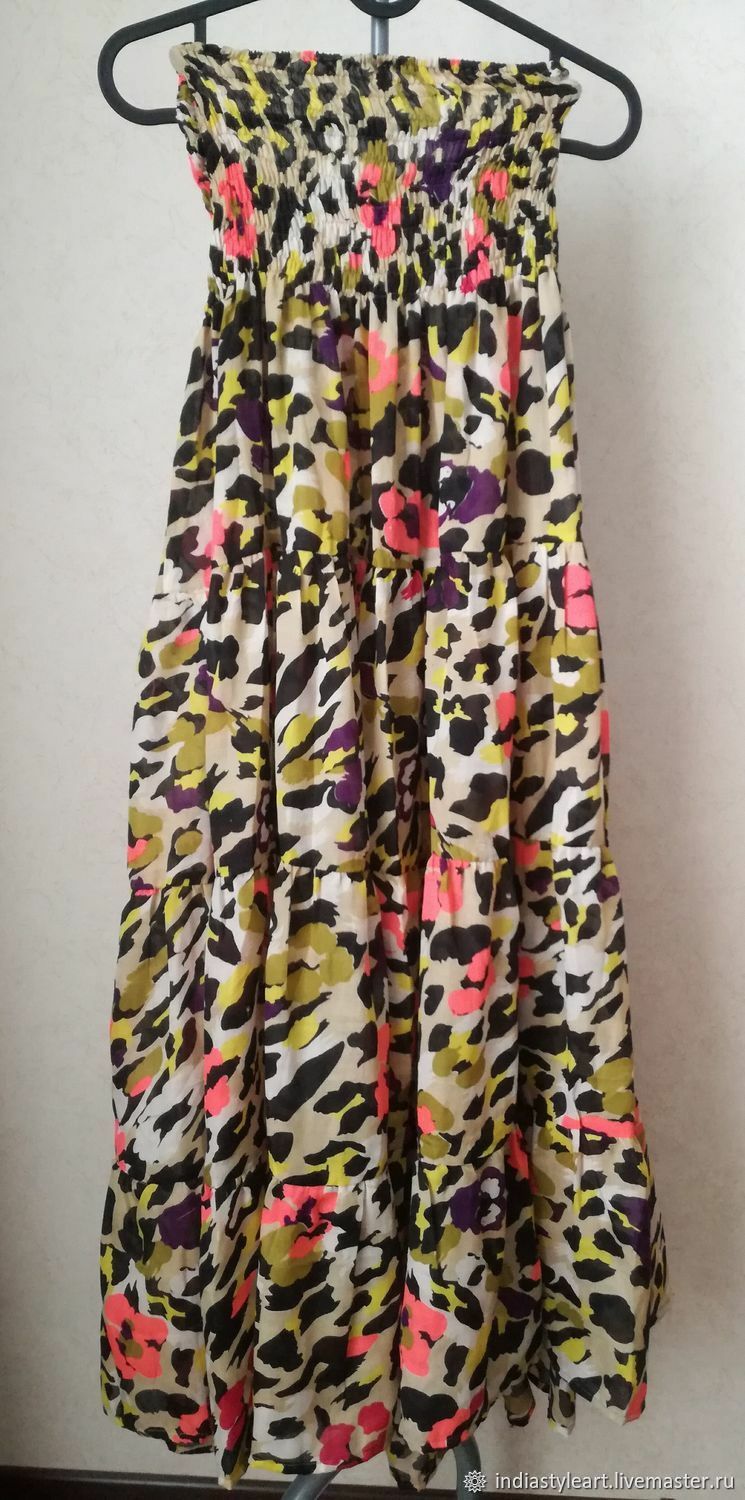 Leopard print long skirt dress, Skirts, Mezhdurechensk,  Фото №1