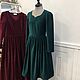 Платье бархатное . Платья. Lemodress    ( Елена , Юлия ). Ярмарка Мастеров.  Фото №5