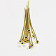 Pins with ball 20 mm 10 PCs gold. Accessories for jewelry. agraf. Online shopping on My Livemaster.  Фото №2