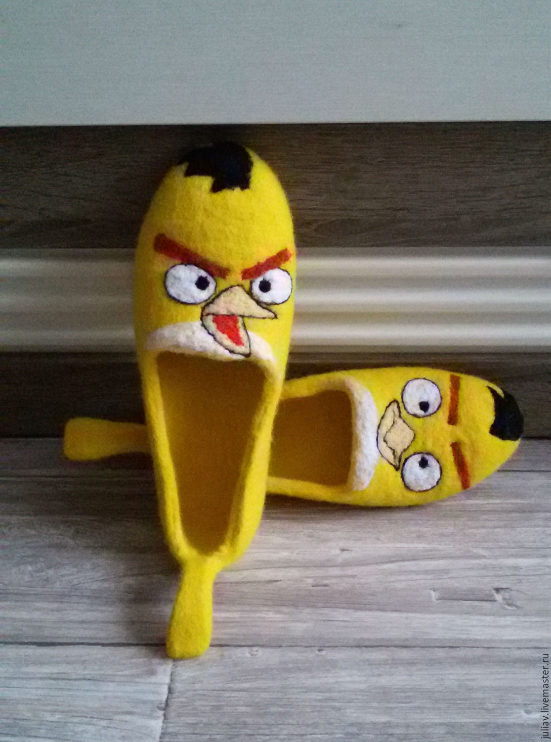 angry birds slippers