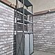 Стеллаж лофт "Graphite". Стеллажи. EasyLOFT. Ярмарка Мастеров.  Фото №4