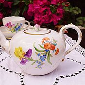 Винтаж handmade. Livemaster - original item MEISSEN.  Luxury teapot.Germany.. Handmade.