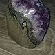 Аметист жеода. Камни. Minerallive. Ярмарка Мастеров.  Фото №4