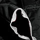 Мембранная стеганая ткань на синтепоне Polo Sport, цвет черный/бордо. Ткани. Итальянские ткани. Ярмарка Мастеров.  Фото №6